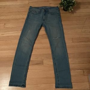 Calvin Klein Jeans slim boyfriend blue stretch 26